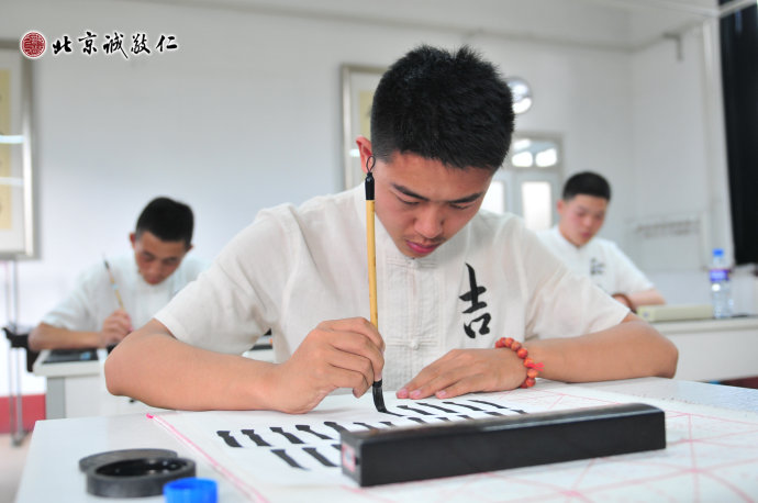 老學員習練小楷基本筆畫