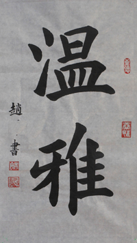 趙女士 學(xué)書一年作品