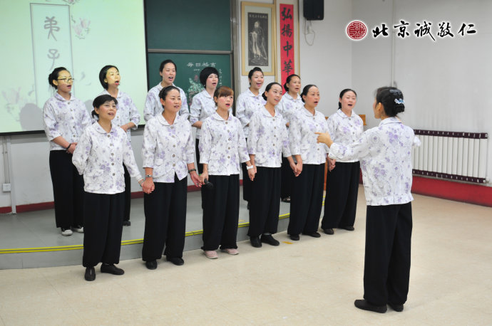 配圖：師資班合唱《弟子規(guī)》  